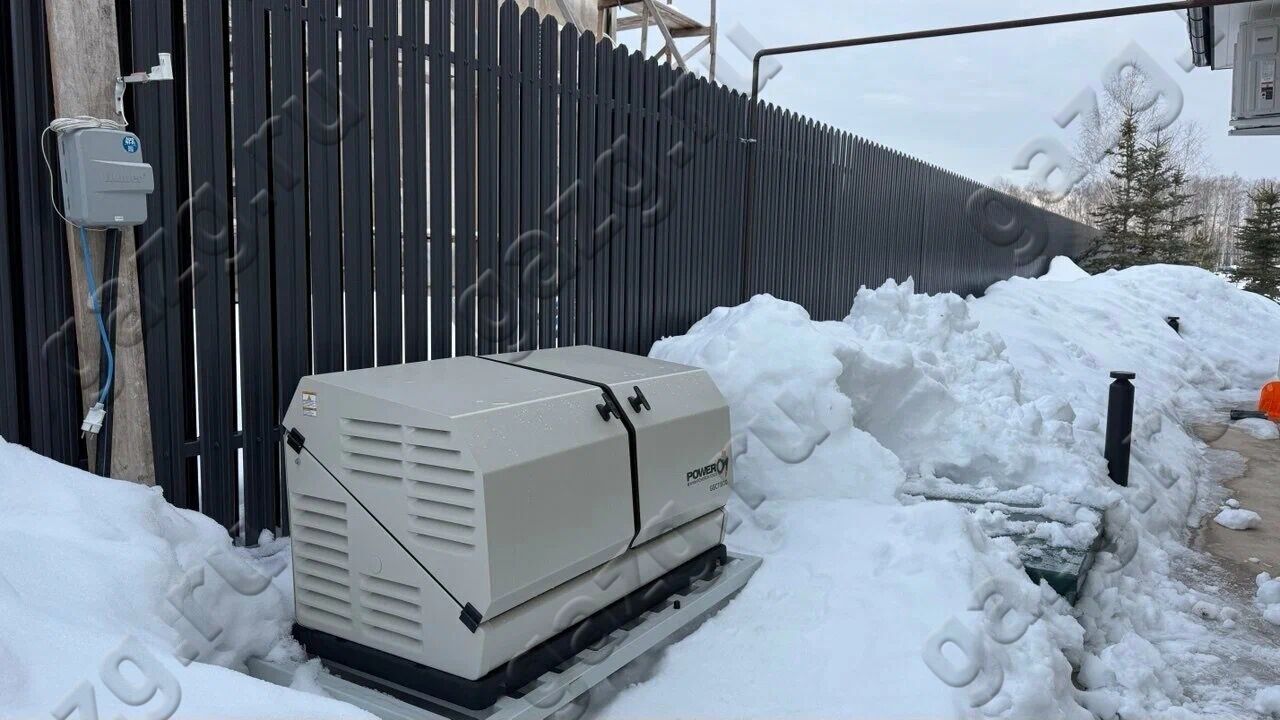 Установка Poweron на 11кВт в д. Томарово