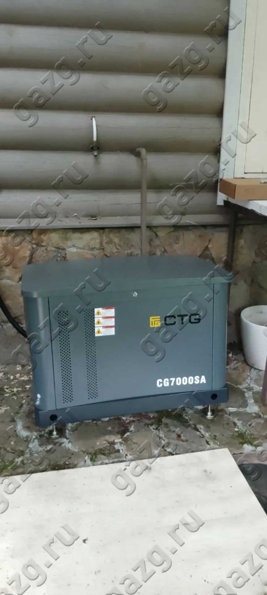 Газовый генератор CTG 7000SA на 6 кВт