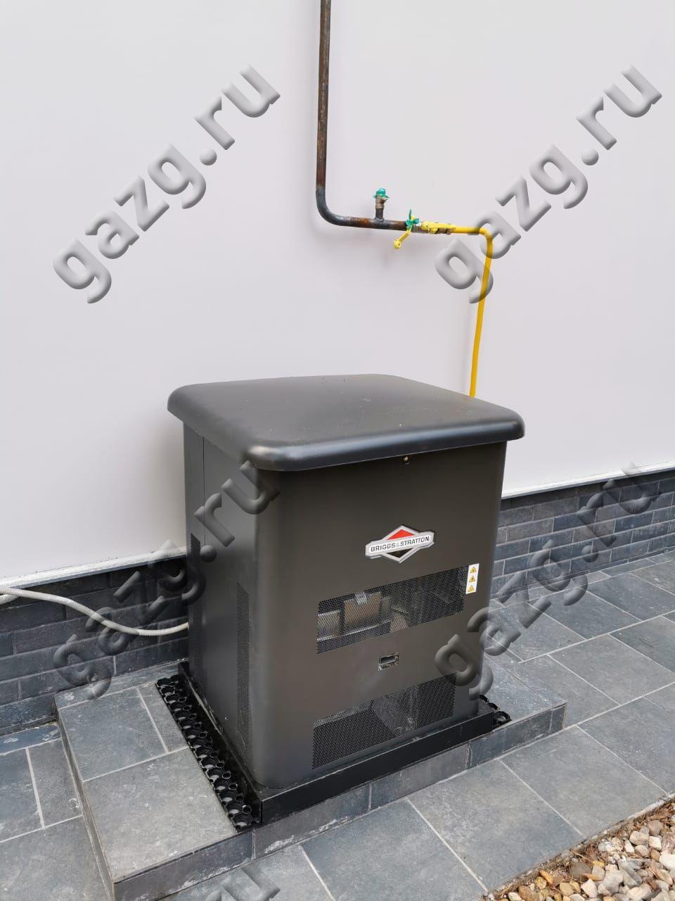 Газовый генератор Briggs&Stratton G60 на 6 кВт с АВР